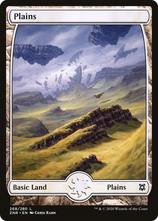 Full-Art Plains #268 (ZNR)