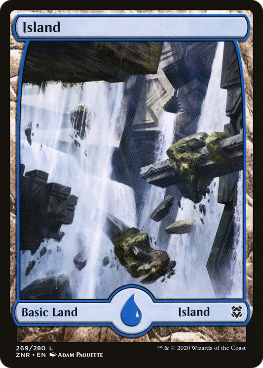 Full-Art Island #269 (ZNR)