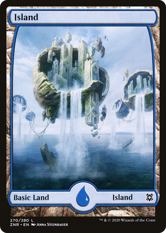 Full-Art Island #270 (ZNR)