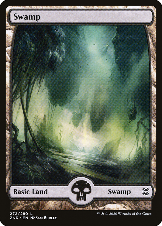 Full-Art Swamp #272 (ZNR)