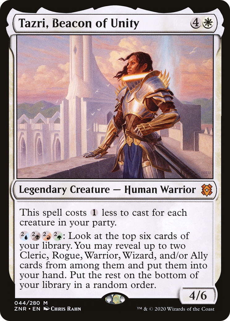 Tazri, Beacon of Unity (ZNR) (Foil)